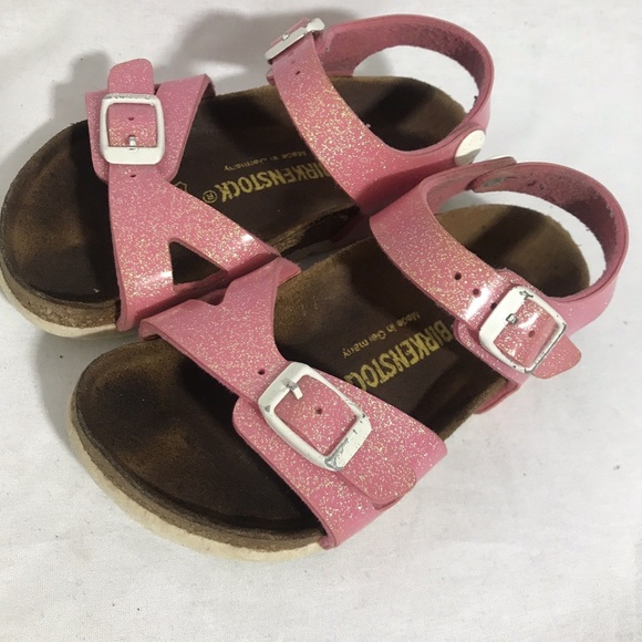 pink glitter birkenstocks